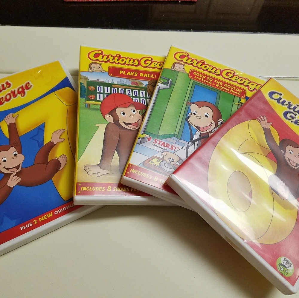 Curious George dvds